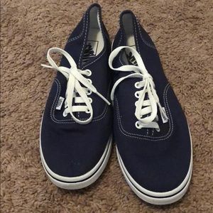 Dark Blue Vans